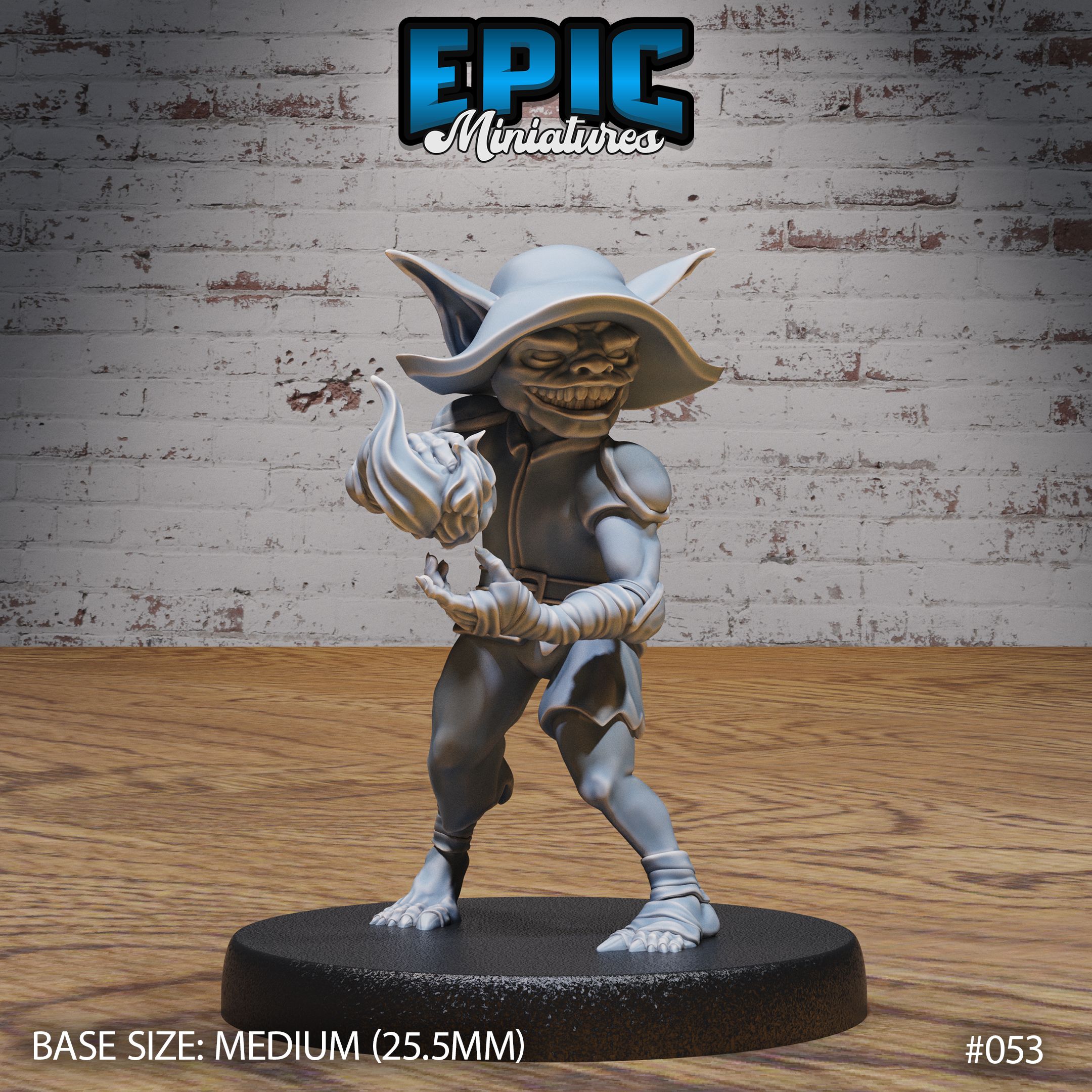 Goblin Tribe Sorcerer / Goblinoid Creature / Evil Ogre Warrior / Green Skin Army Soldier / Siege Servan / Forest Fighter / Woodland Encounter